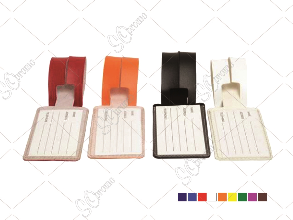 Leather Luggage tag